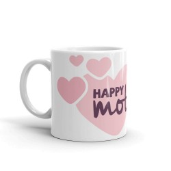 Happy Mothers Day White Ceramic Coffee Mug
